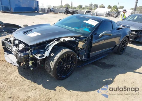 2017 Chevrolet Corvette Grand Sport из США, поврежденный, VIN 1G1Y12D72H5300665